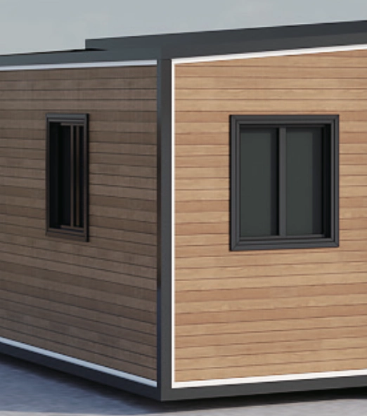 Bardage imitation bois clair naturel