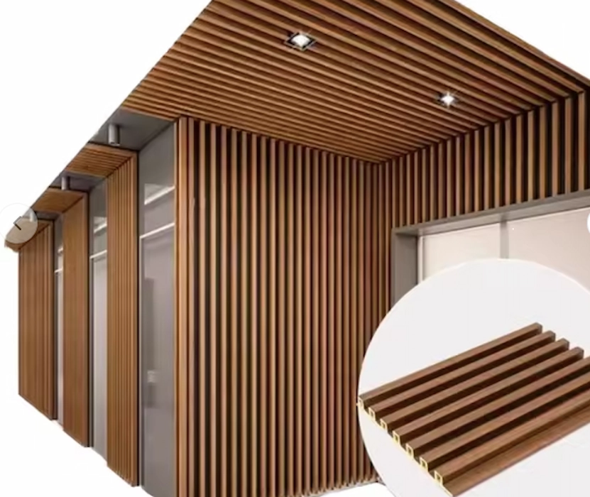 Bardage tasseaux bois design